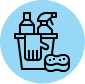 Ícone da categoria Limpeza