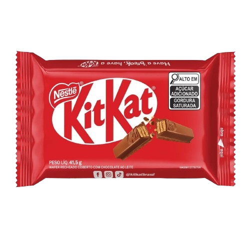 Chocolate Kitkat ao leite